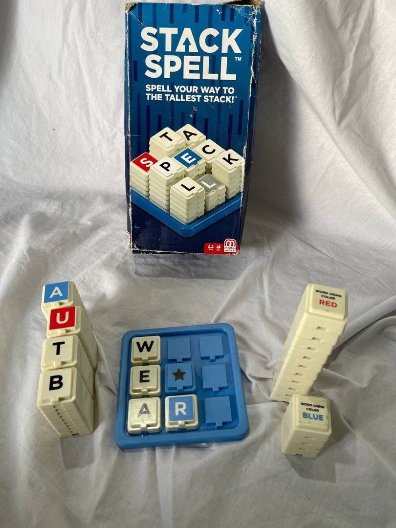 Stack spell original by mattel, Toys & Collectibles, Lainnya di Carousell