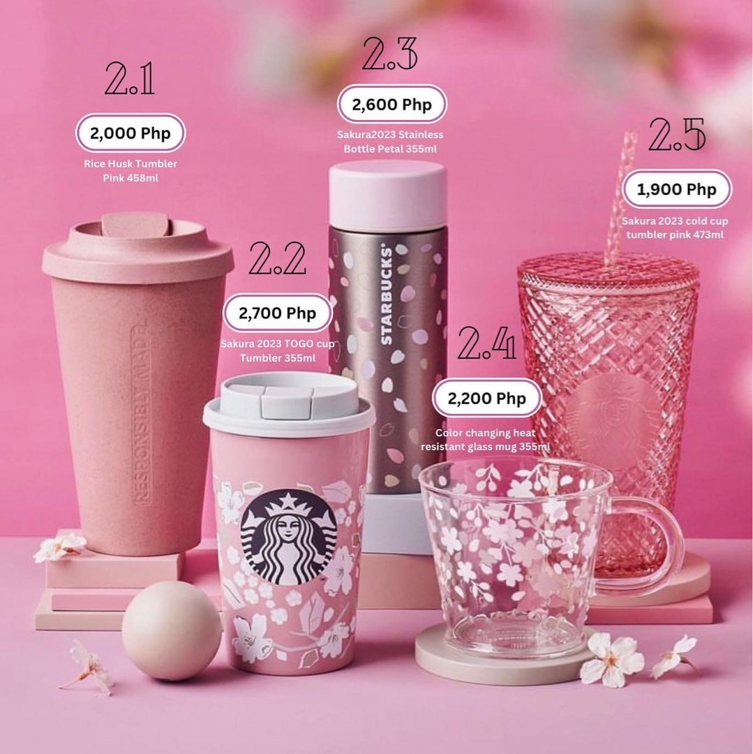 Starbucks Reserve Japan Sakura Edition, Furniture & Home Living