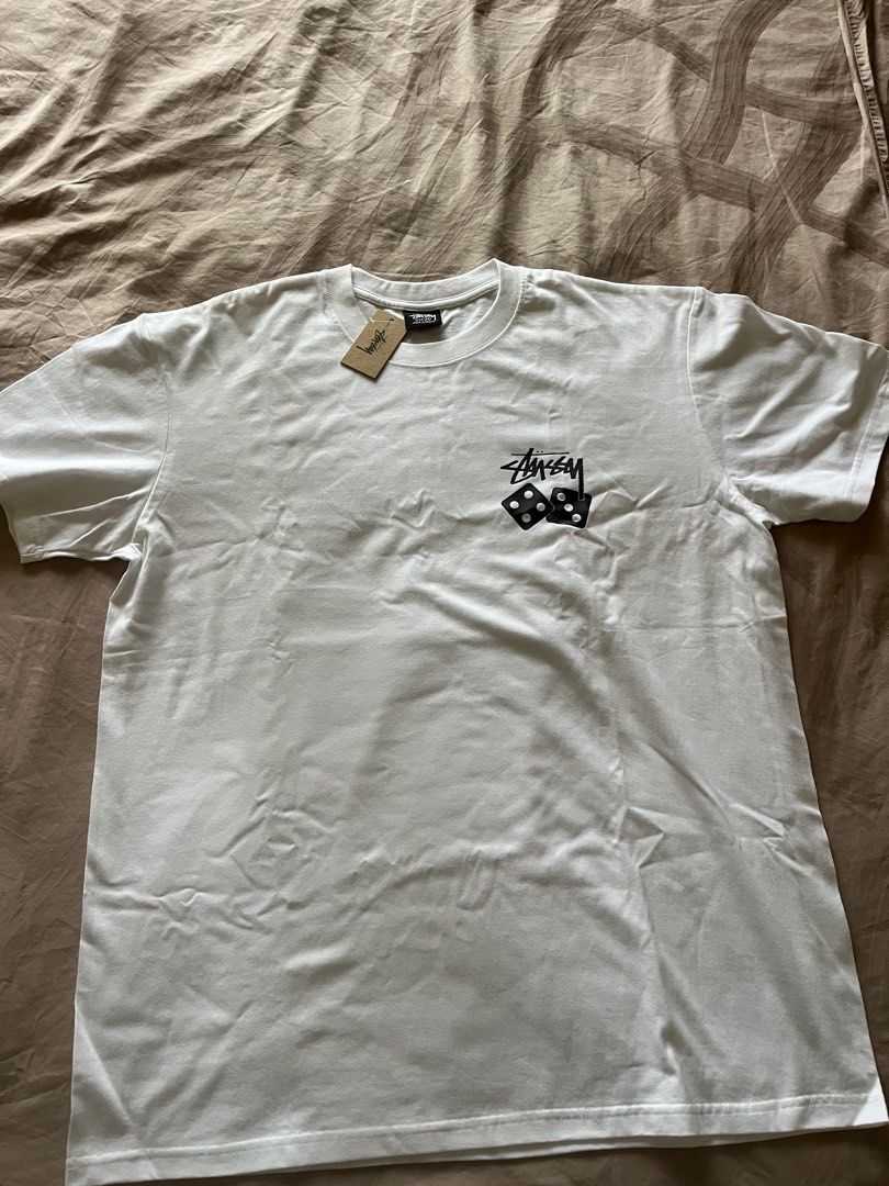 Vintage Stüssy N4 Monogram Limited Edition Tee Shirt Size XL Camo White New  RARE