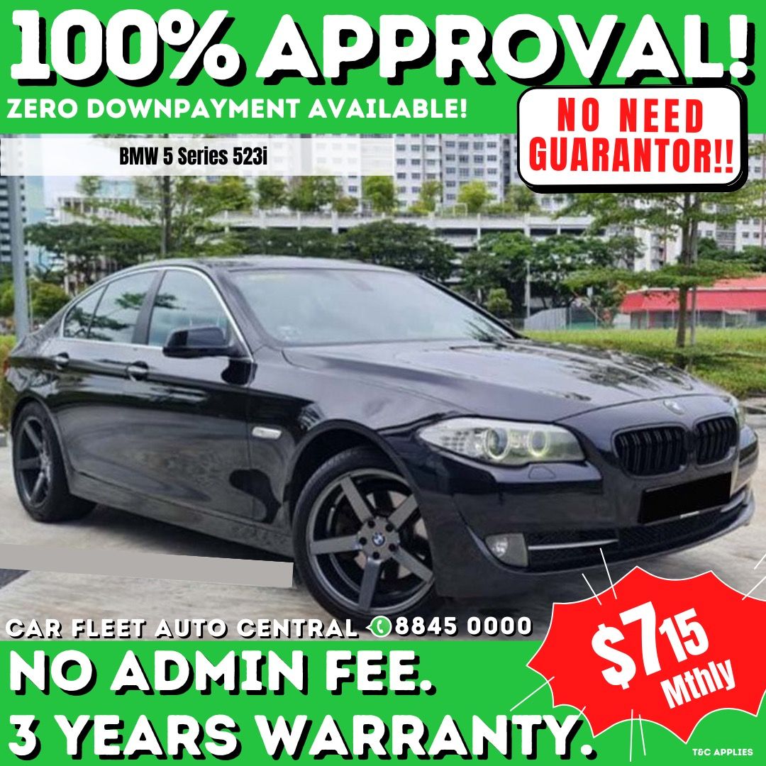 BMW 5 Series Sedan 523i (A), Cars, Used Cars on Carousell
