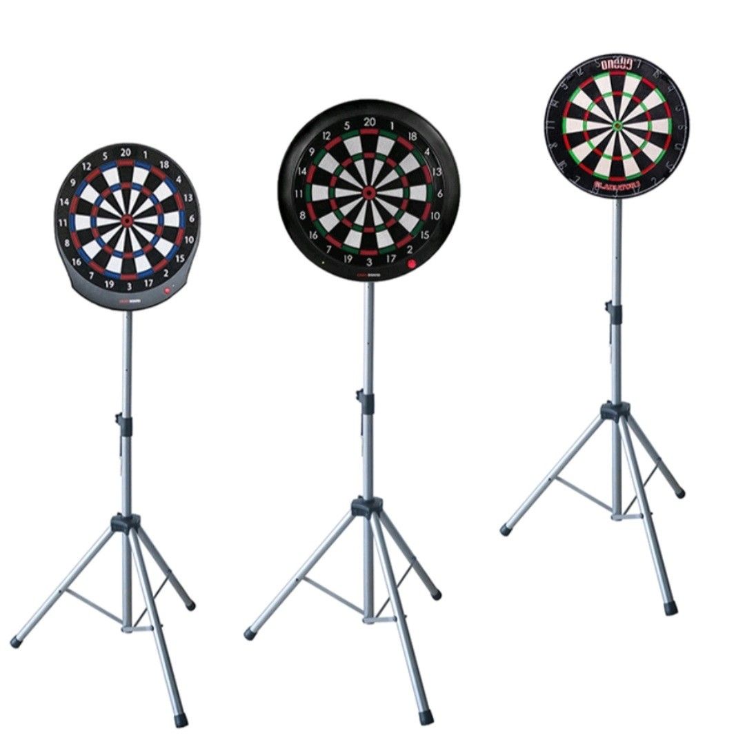 Super Sturdy 3.6kg Darts Tripod Stand, GranBoard and Steeeltip Board