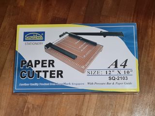 Suremark Paper Cutter A4 Trimmer Guillotine Ruler Precision Photo Portable Scrapbook Trimmers Cutter Industrial grade wooden product