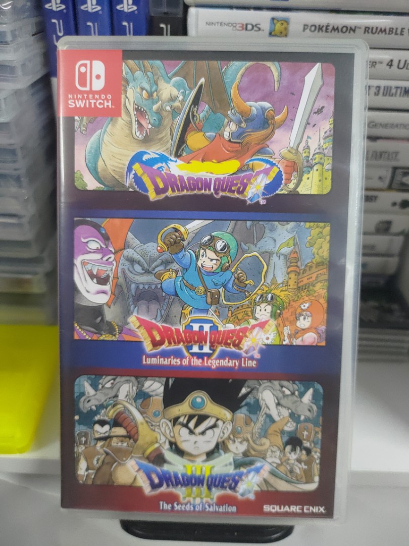Switch Dragon Quest 123 Collection Video Gaming Video Games Nintendo On Carousell