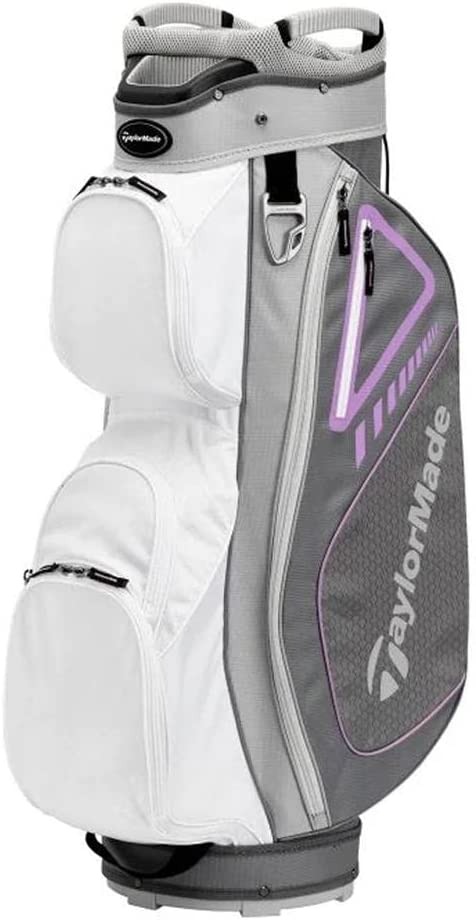 TaylorMade Select ST Cartbag – 14-Wege-Top Mit Durchgehenden Trennwänden – 7 Taschen, Inkl. Putter-Fach – Für Den Golfplatz