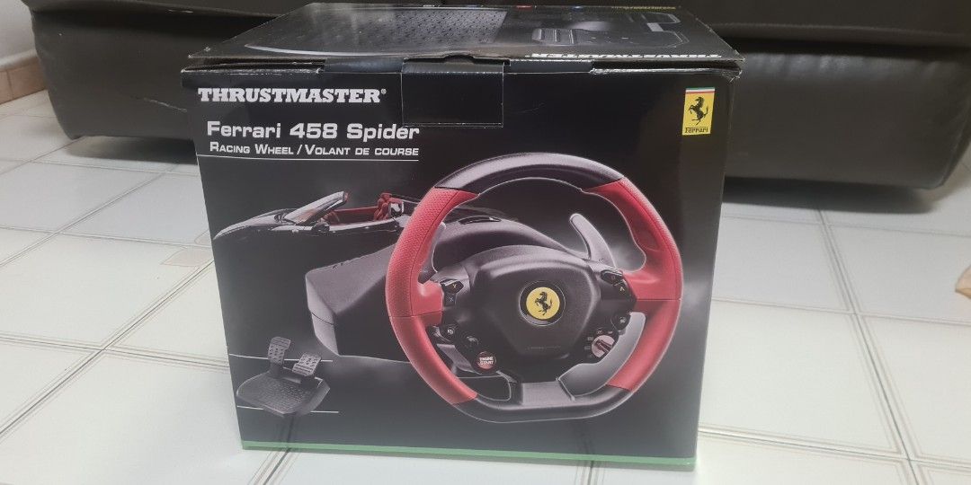 Thrustmaster Racing Wheel Ferrari 458スパイダーエディション - Xbox