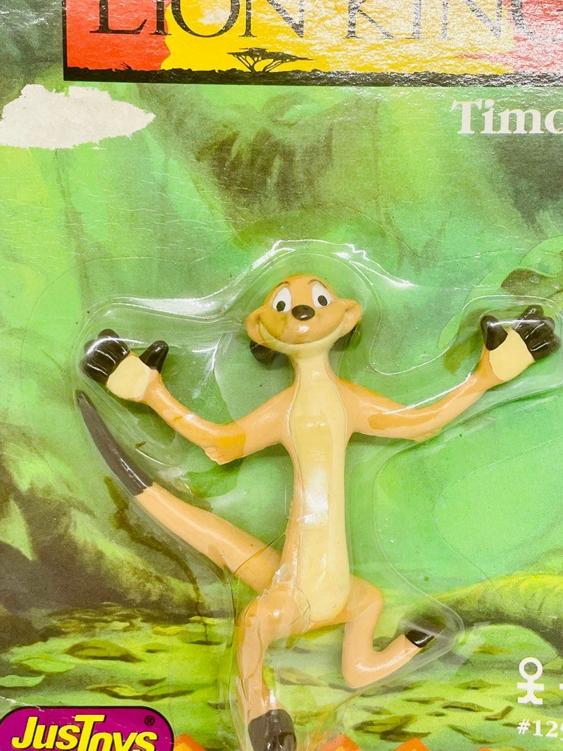 Lion King Toy - Timon and Pumbaa - Bendy Toys Set (Category: Figurines & Statues) located in Antipolo. Submitted by TheDaxCollectibles (Listing ID 1218332015, Image 3). Description: Set of 2 vintage Bendems toy.