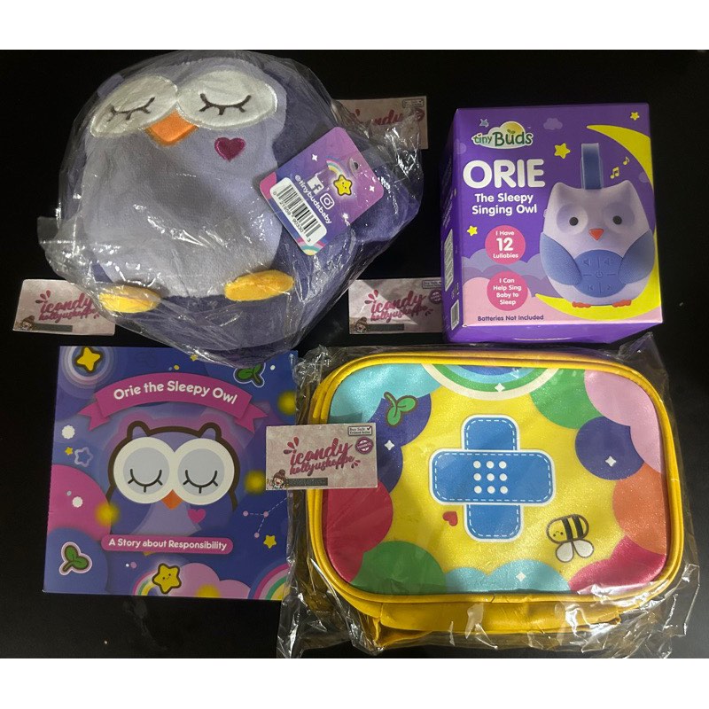 Tiny Buds Orie Set (Plush Doll, Sleepy Singing Owl + Story Book