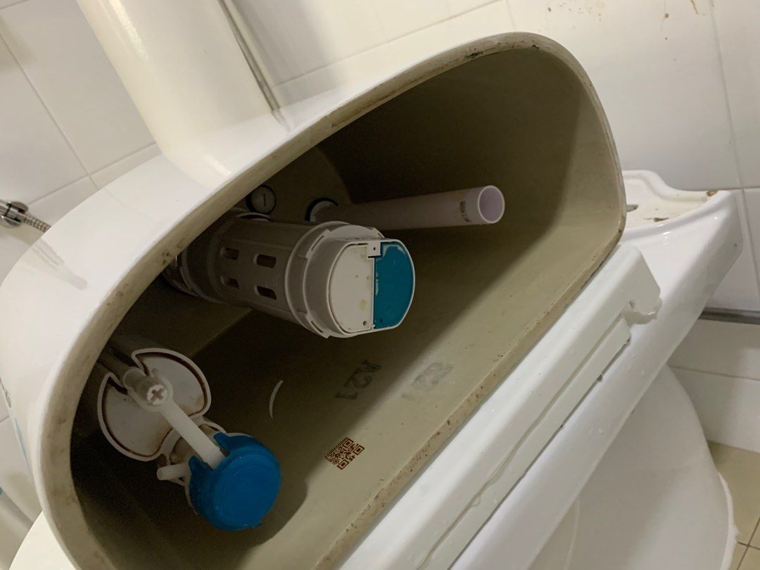 Toilet bowl flush valve repair and replacement, Furniture & Home Living