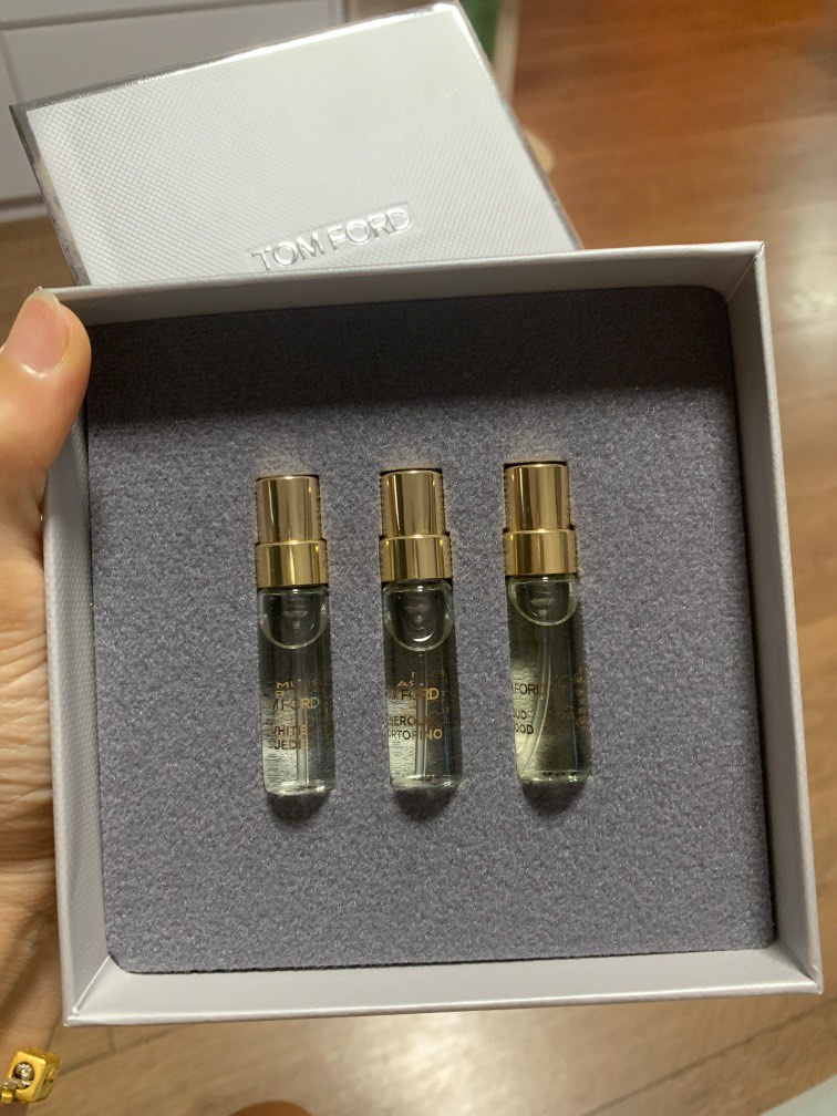 TOM FORD private blend discovery coffret gift set white suede oud
