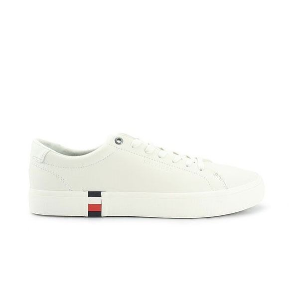 Tommy hilfiger corporate leather sneaker sneaker deals