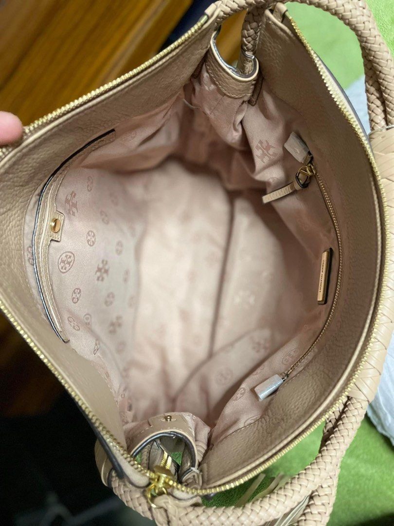 Tory Burch Taylor Hobo Devon Sand