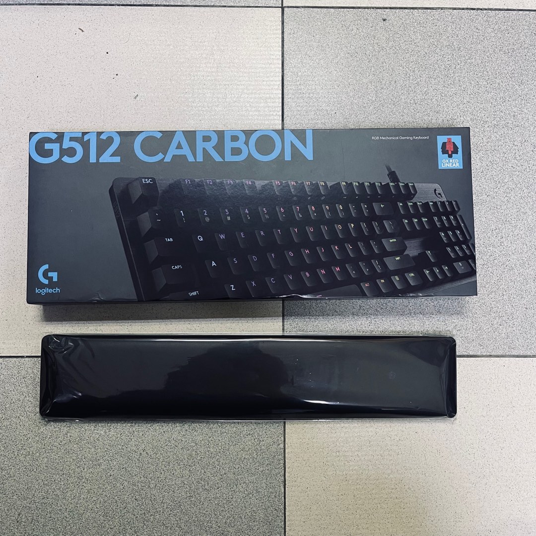 TP(SEALED) LOGITECH RGB Mechanical Gaming Keyboard With With Wrist