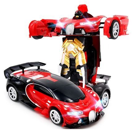 Transformer Car Toy Remote RC Transformer 2 in 1 RC Car Driving ...