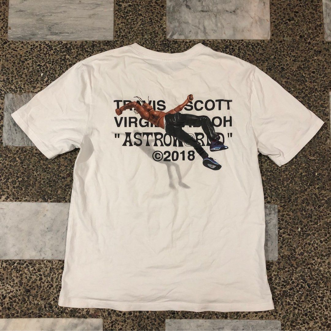 Off white outlet travis scott tee