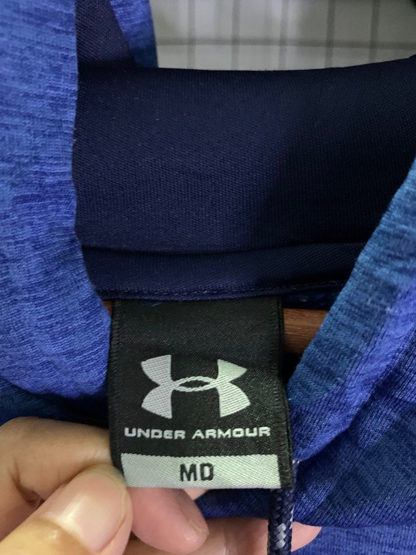 Under armour small logo hoodie deals
