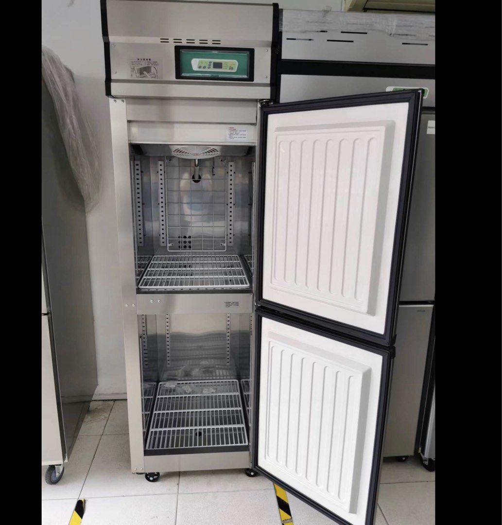 upright-2-door-freezer-and-chiller-tv-home-appliances-kitchen