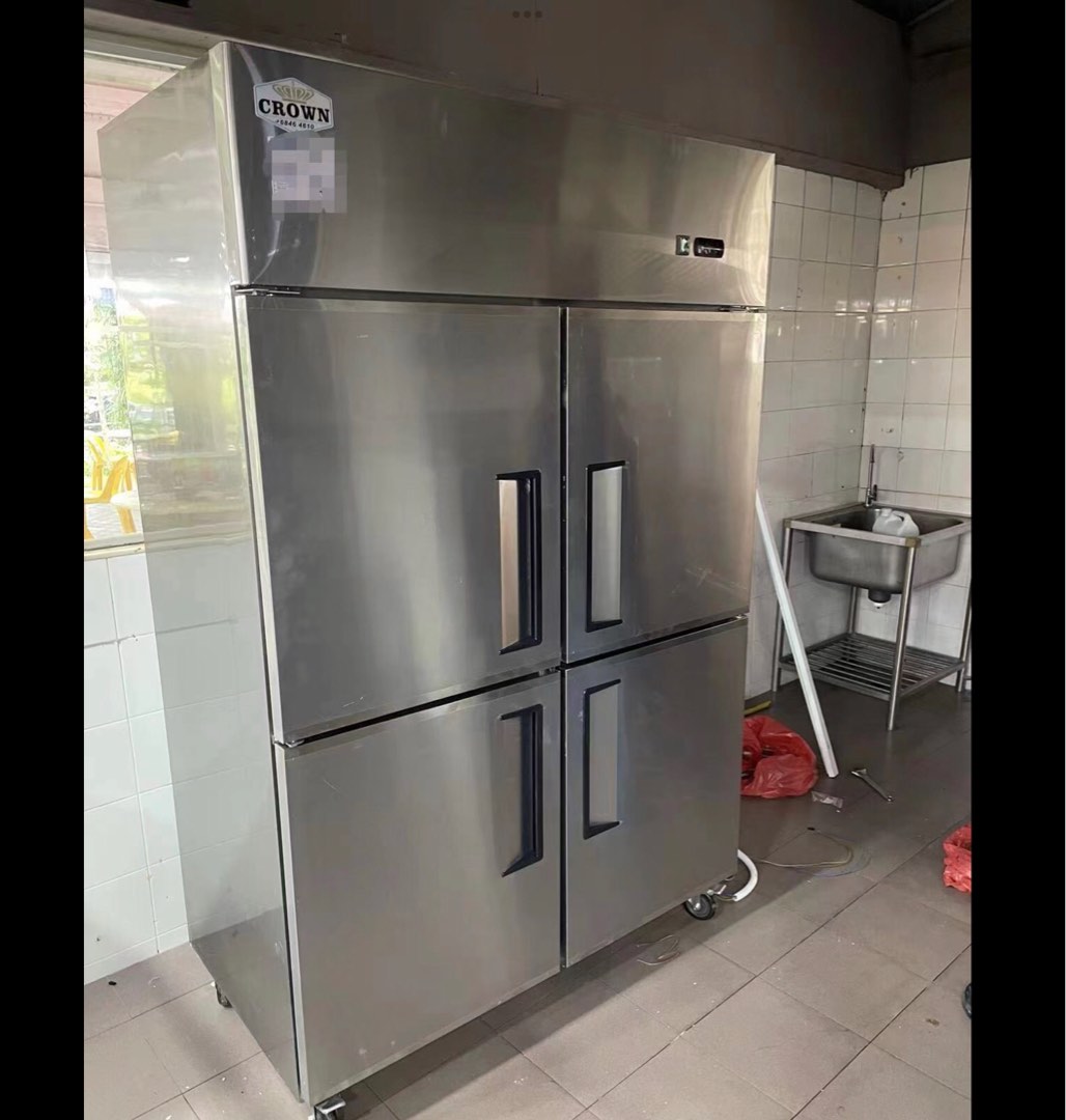 Upright 4 Door Freezer (can adjust to Chiller), TV & Home Appliances