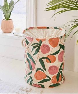Urban Outfitters Peach Laundry Bag Hamper