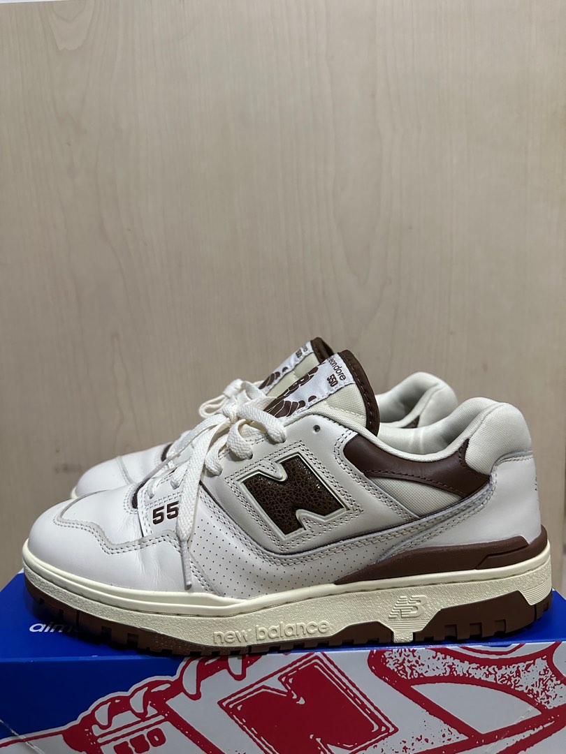(US 9) New Balance 550 ALD Aime Leon Dore Mocha, Men's Fashion