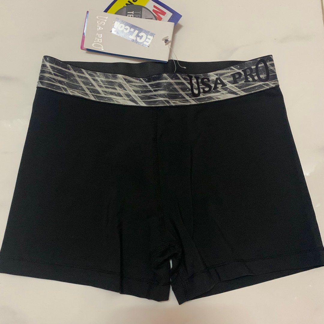 Usa Pro Training Shorts Black Women s Fashion Activewear on