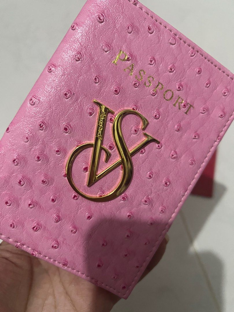 Original Victoria secret passport holder in hot pink, Women's Fashion, Bags  & Wallets, Wallets & Card Holders on Carousell