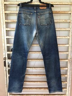 Vintage 90’s USA Levi’s 505 Jeans Distress Waist 30 Authentic