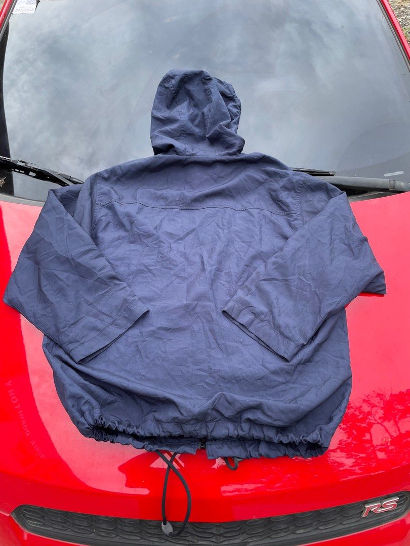 Vintage Carte Blanche Hooded Windbreaker jacket on Carousell