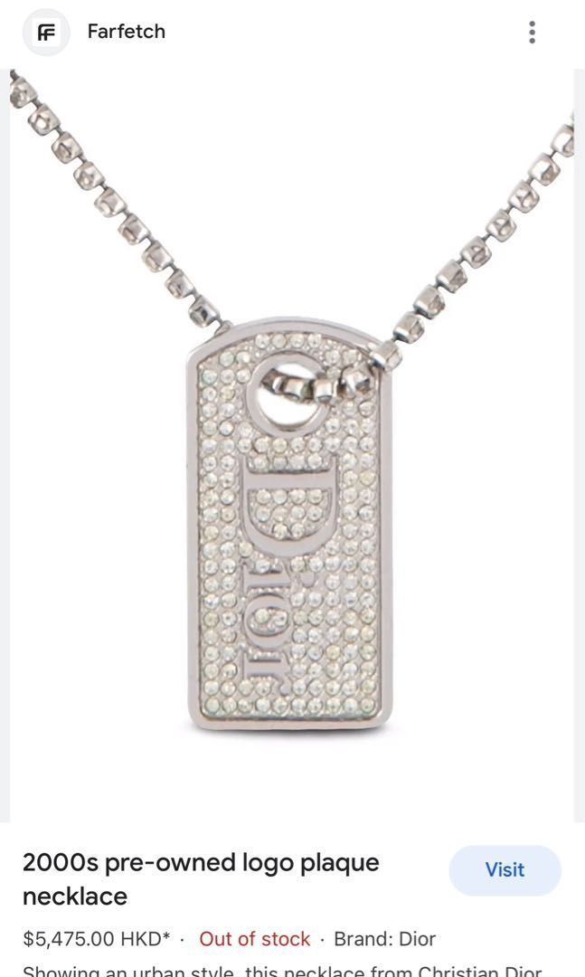 Christian dior necklace price sales