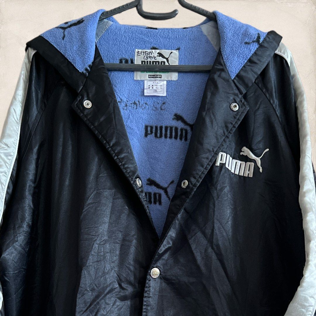 Puma leather jacket mens outlet