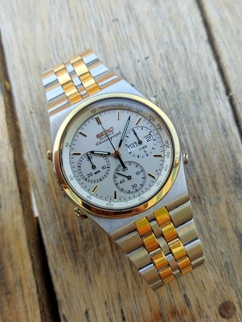 Vintage Seiko 7a38-7280 Chronograph, Luxury, Watches on Carousell