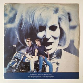 Pet Shop Boys With Dusty Springfield – What Have I Done To Deserve This? (1987 UK Original) <12" Single>