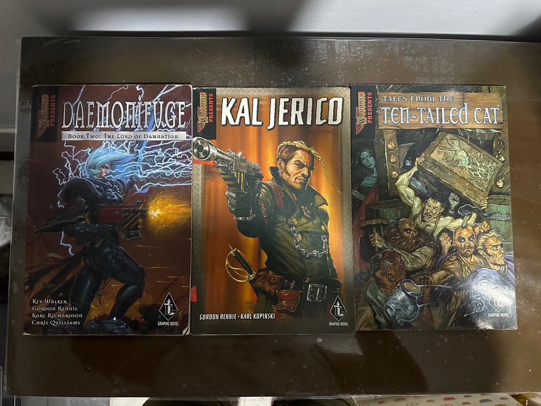 Warhammer Graphic novel. Games Daemonifuge Book Two Lord of