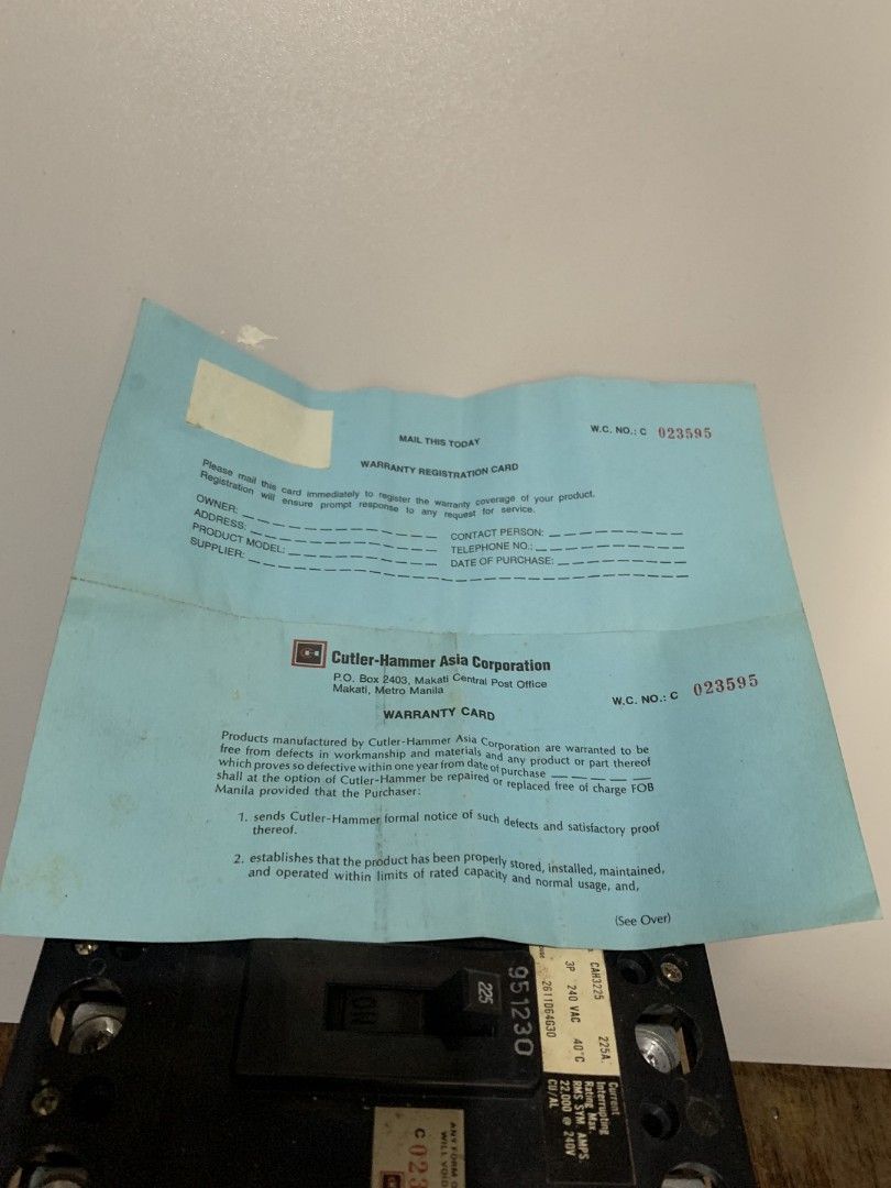 Westinghouse Circuit Breaker, Furniture & Home Living, Home Improvement