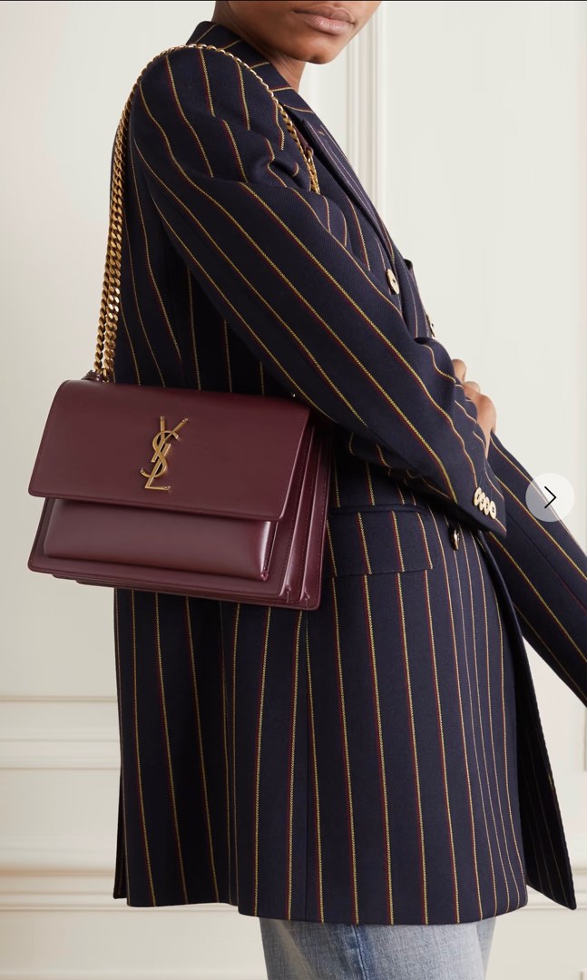 Ysl maroon clearance bag