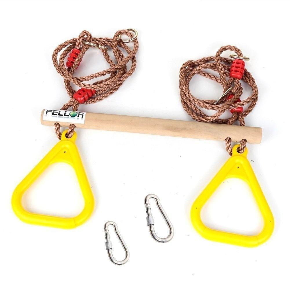 2274 Pellor Multifunction Children s Wooden Trapeze Swing With