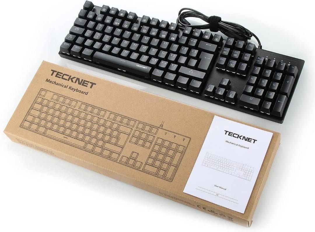 [2326] Arctrix Mechanical Keyboard Black 105 Keys, Full Anti