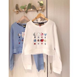 2件免運🐰BT21白色短版棉質上衣