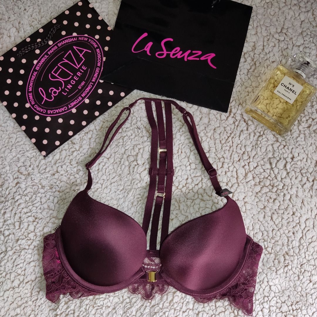 LA SENZA Beyond Sexy Lilac Lace 32B Bra, Women's Fashion, New Undergarments  & Loungewear on Carousell