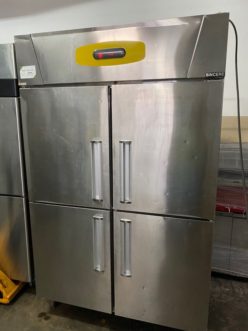 4 door upright freezer. Blower cooling. Free deliver and warranty, TV