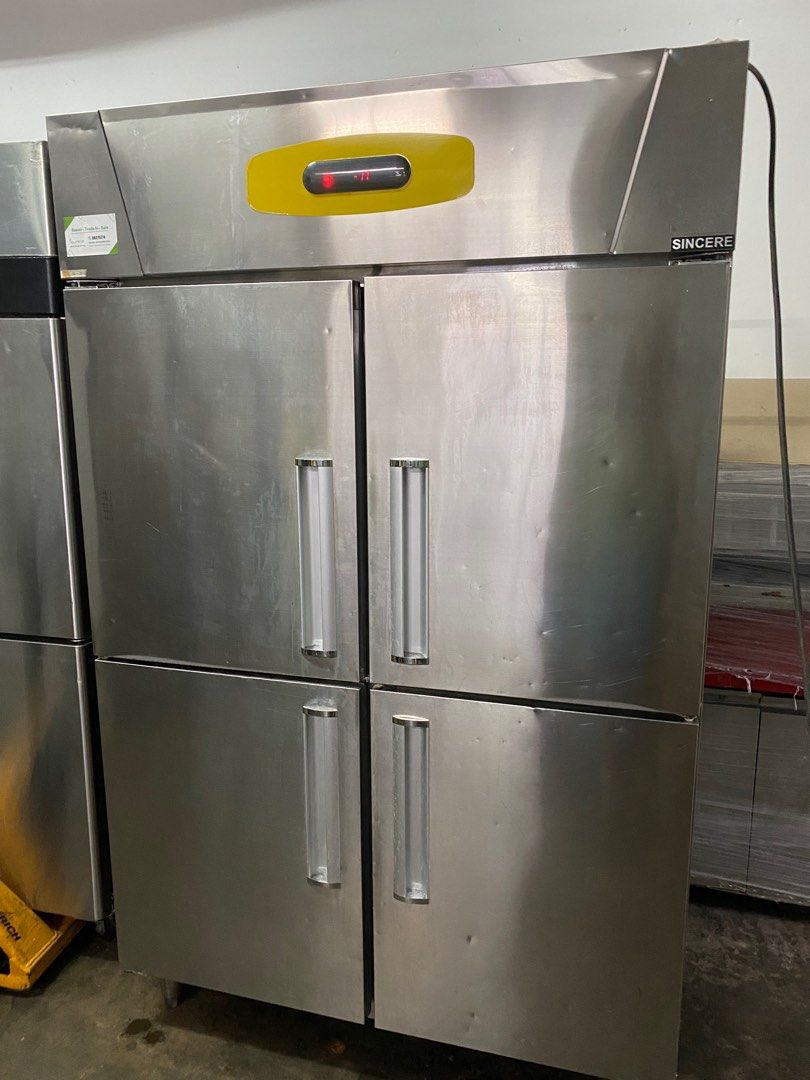 4 door upright freezer. Blower cooling. Free deliver and warranty, TV