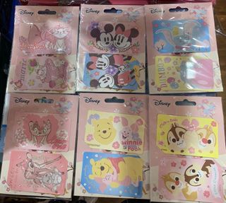 [限時台灣代購] 多款 櫻花系列 Disney 迪士尼 八達通貼 卡貼 保護貼 貼紙 Chip n Dale 鋼牙與大鼻 Winnie the Pooh 三眼仔 Toy story