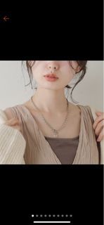 日牌 日單 Kastane 質感天然石 誕生石 金屬項鍊 石頭