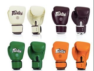  Fairtex Boxing Gloves BGV16 Genuine Leather Brand New 🥊🥊 Muay Thai Fairtex Boxing Gloves BGV16 Matte Genuine Leather MAROON 8oz 10oz 12oz 14oz 16oz Free Shipping Authentic Brand New Green Orange Green Gloves  🥊🥊Womens Gloves Female gloves