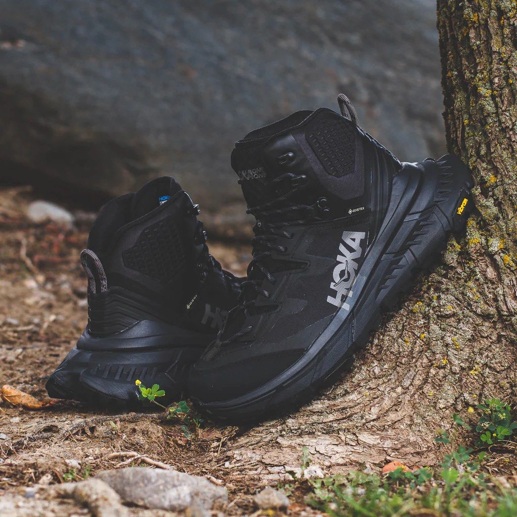 ✓現貨Hoka One One TENNINE Hike GTX Hiking Boots Black ( gore-tex