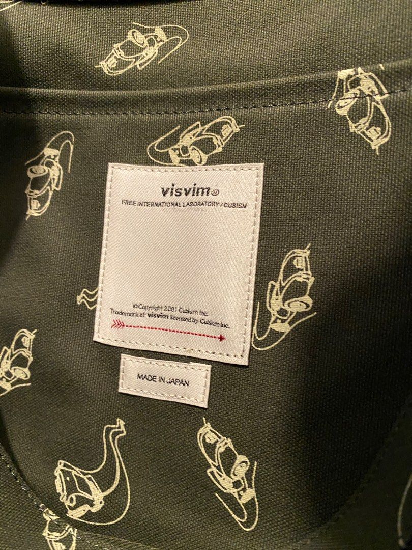 全新未用過Visvim CANVAS TOTE (L), 名牌, 手袋及銀包- Carousell