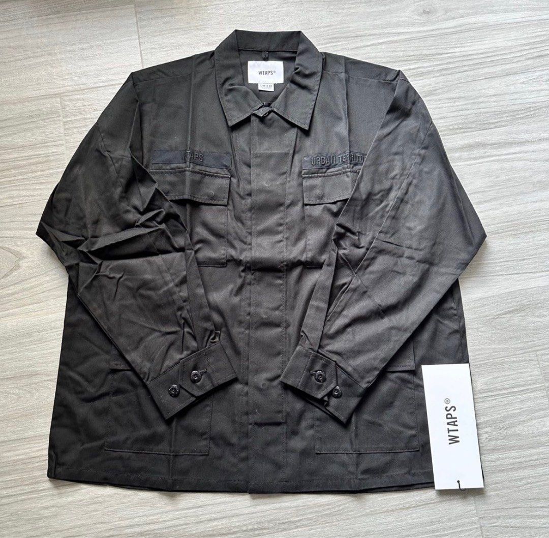 全新現貨Wtaps Jungle Shirt 22SS (Size 03 Large), 男裝, 上身及套裝