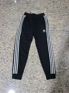 Adidas Originals Joggers Pants Black / Gold 3 stripes, Women's Fashion,  Activewear on Carousell