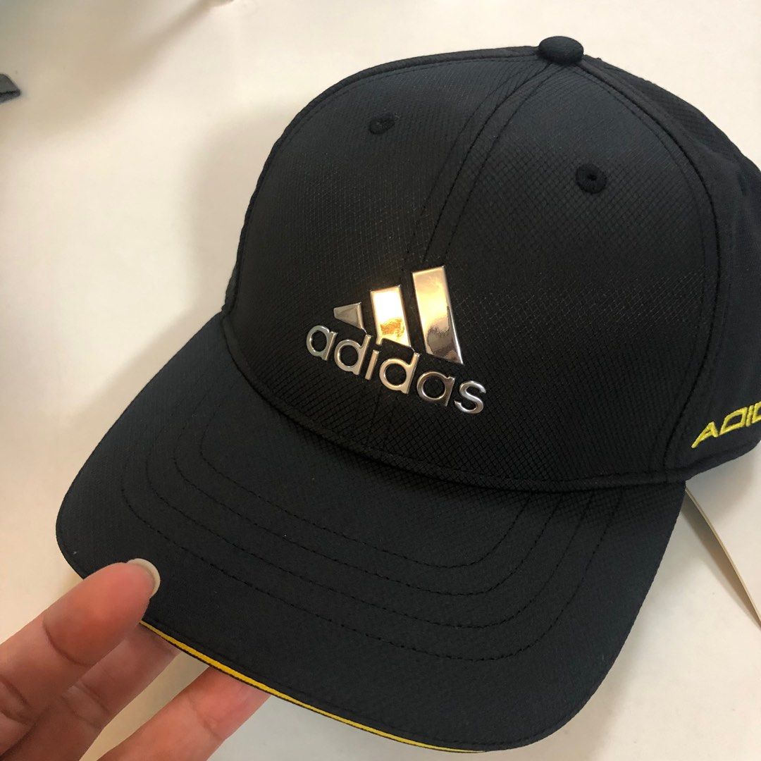 Adidas hat metal hotsell logo
