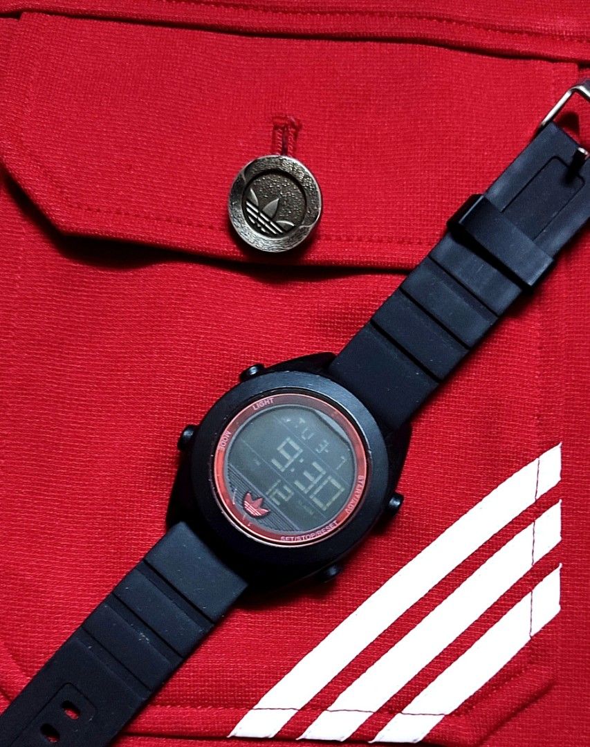 Adidas digital watch 8037 hot sale