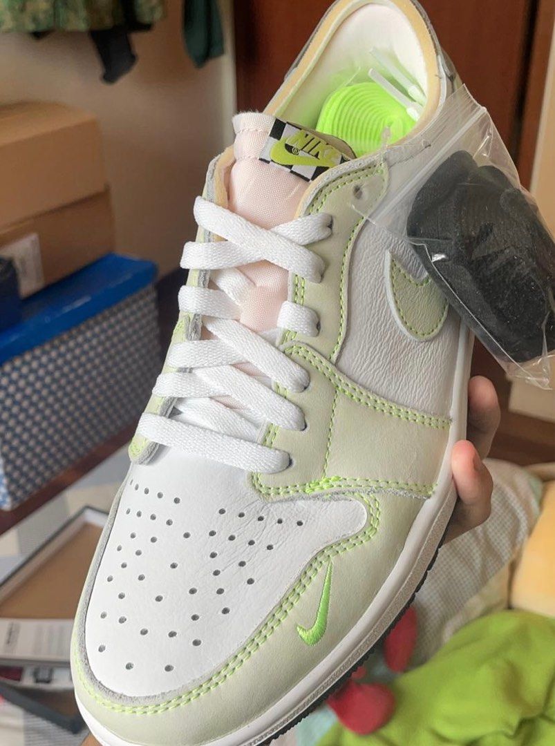 air jordan 1 low OG ghost green